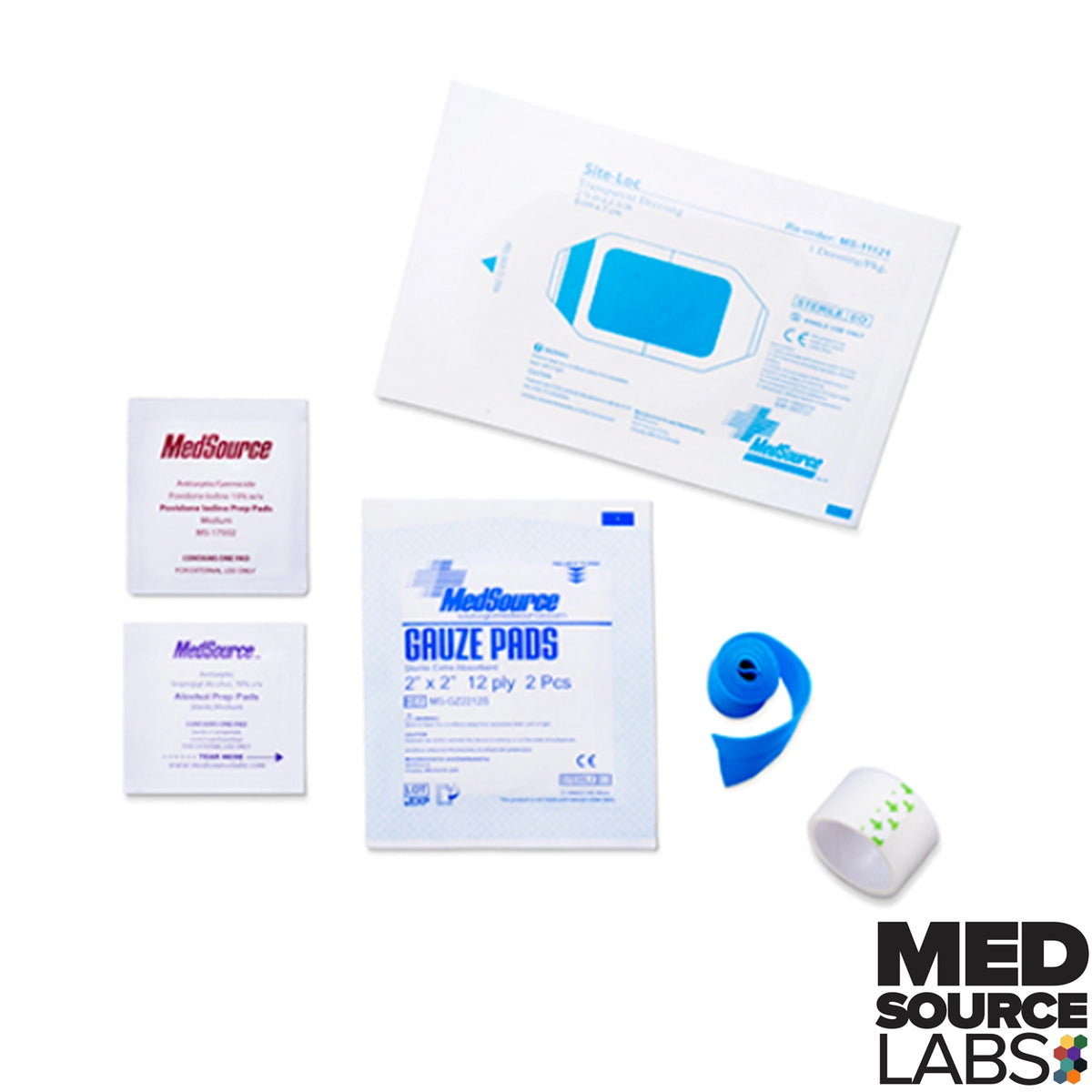 IV Start Kit with IV Site Lock