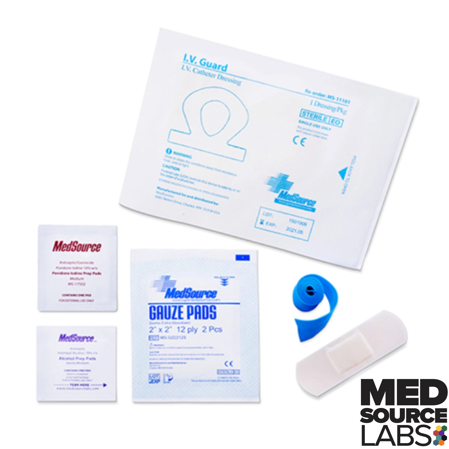 IV Start Kit with IV Guard Site Protector 