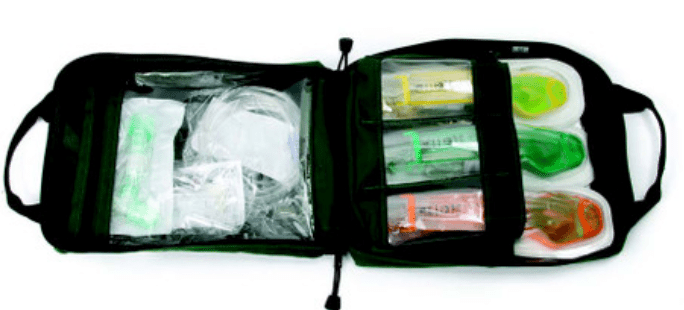 I-gel Resus Pack storage bag for quick deployment of the I-gel. PN: 87006000