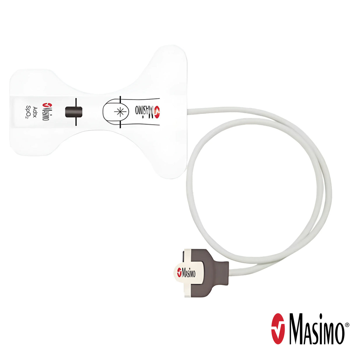 Masimo 2510 M-LNCS Pdtx,18 inch Pediatric Disposable Adhesive SpO2 Sensor 
