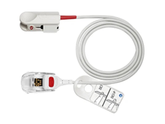 Masimo 4067 LNCS-II rainbow reusable SpO2, SpCO, SpMet sensor, EMS &amp; hospital approved, compatible with Stryker LifePak 35, 15, &amp; 20e monitors.
