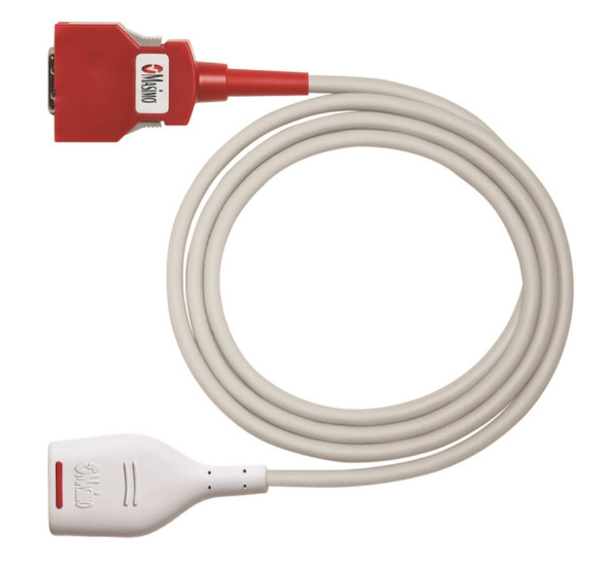 Masimo RD SET 12 ft Patient Cable. Allows for measure-through motion and low perfusion technology with compatible SET sensors. In-stock & ready to ship PN: 4073