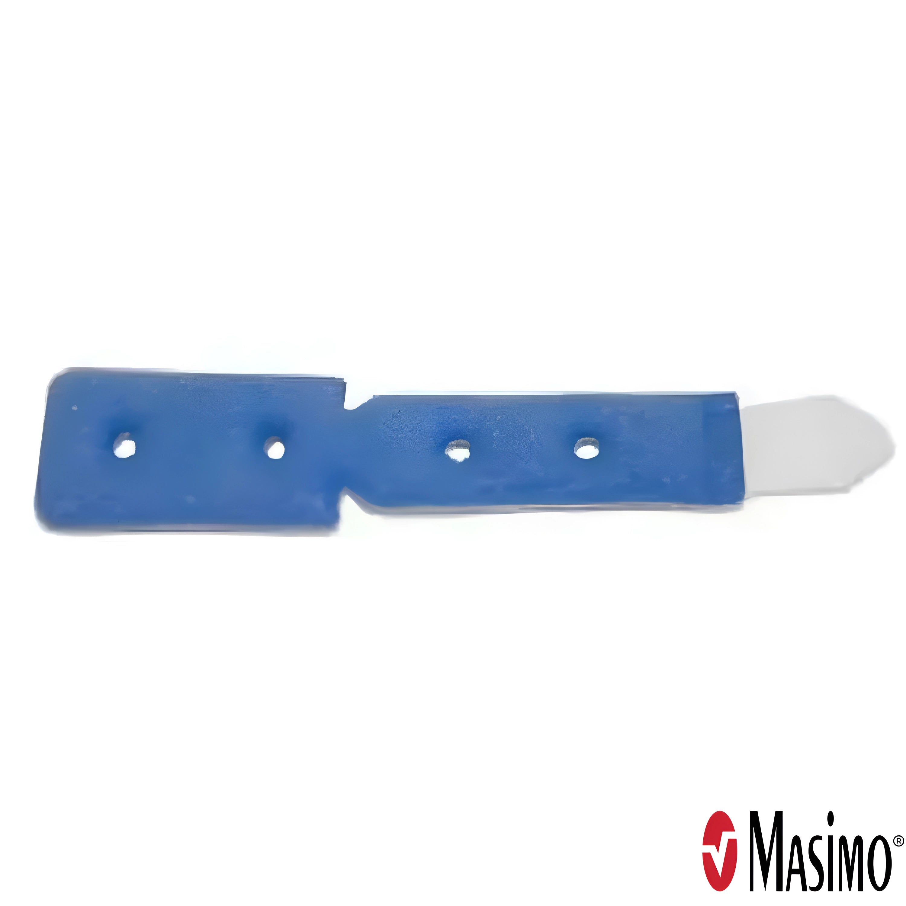 These foam wraps made by Masimo allow you to attach the Multisite Sensor to patients of all ages.

NEONATES 2.2-6.6 lbs (1-3 kg):
The preferred sites are the outer aspect of the foot, under the fourth toe or the outer aspect of the palm of the hand.
INFANTS 6.6-22 lbs (3-10 kg):
The preferred sites are the outer aspect of the foot, under the fifth toe or the outer aspect of the palm of the hand, under
the fifth finger. For infants with fat or edematous feet, the great toe or thumb is recommended
ADULTS >66 