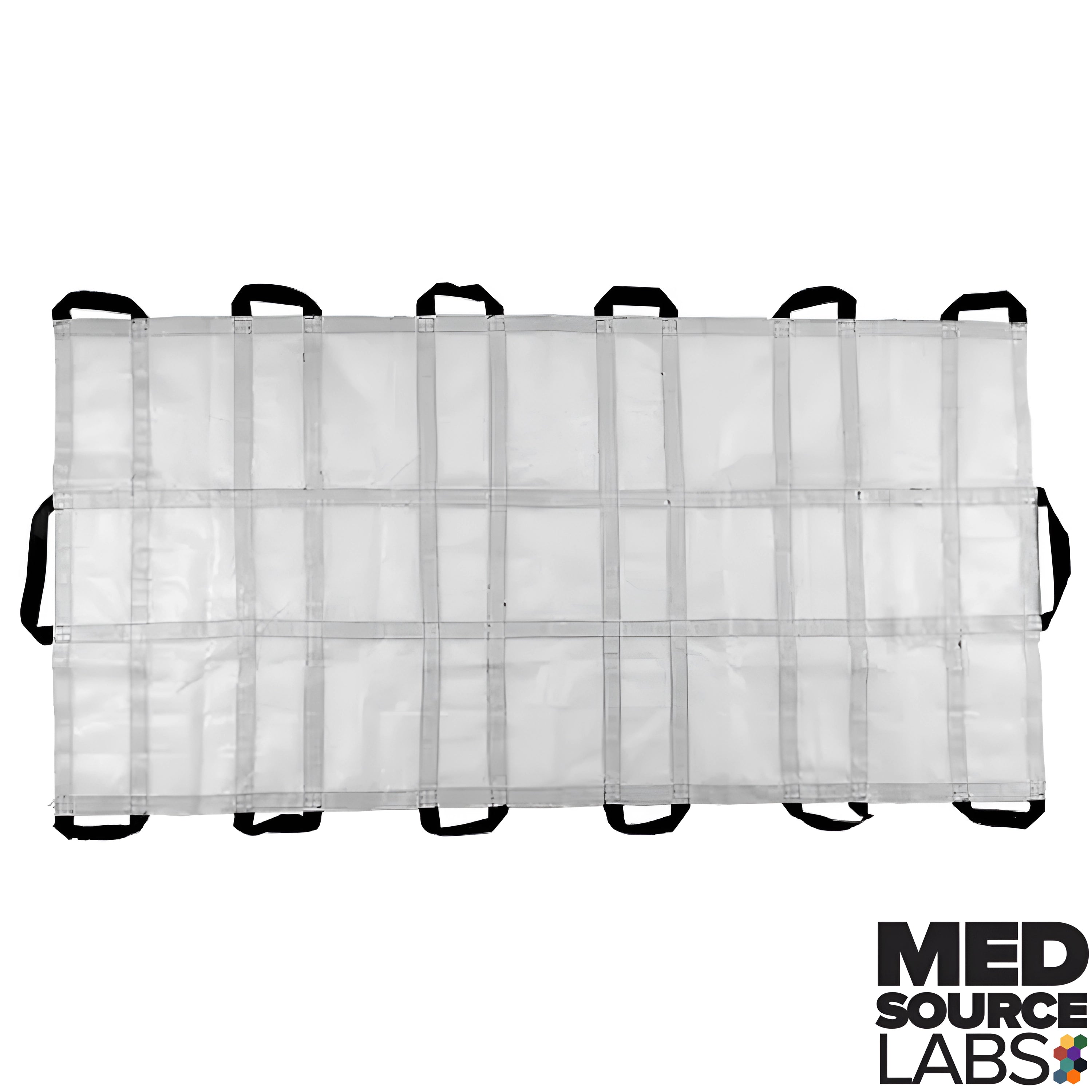 14 handle patient mover which is rated for 1800 lbs. Similar to NAR and Curaplex products.