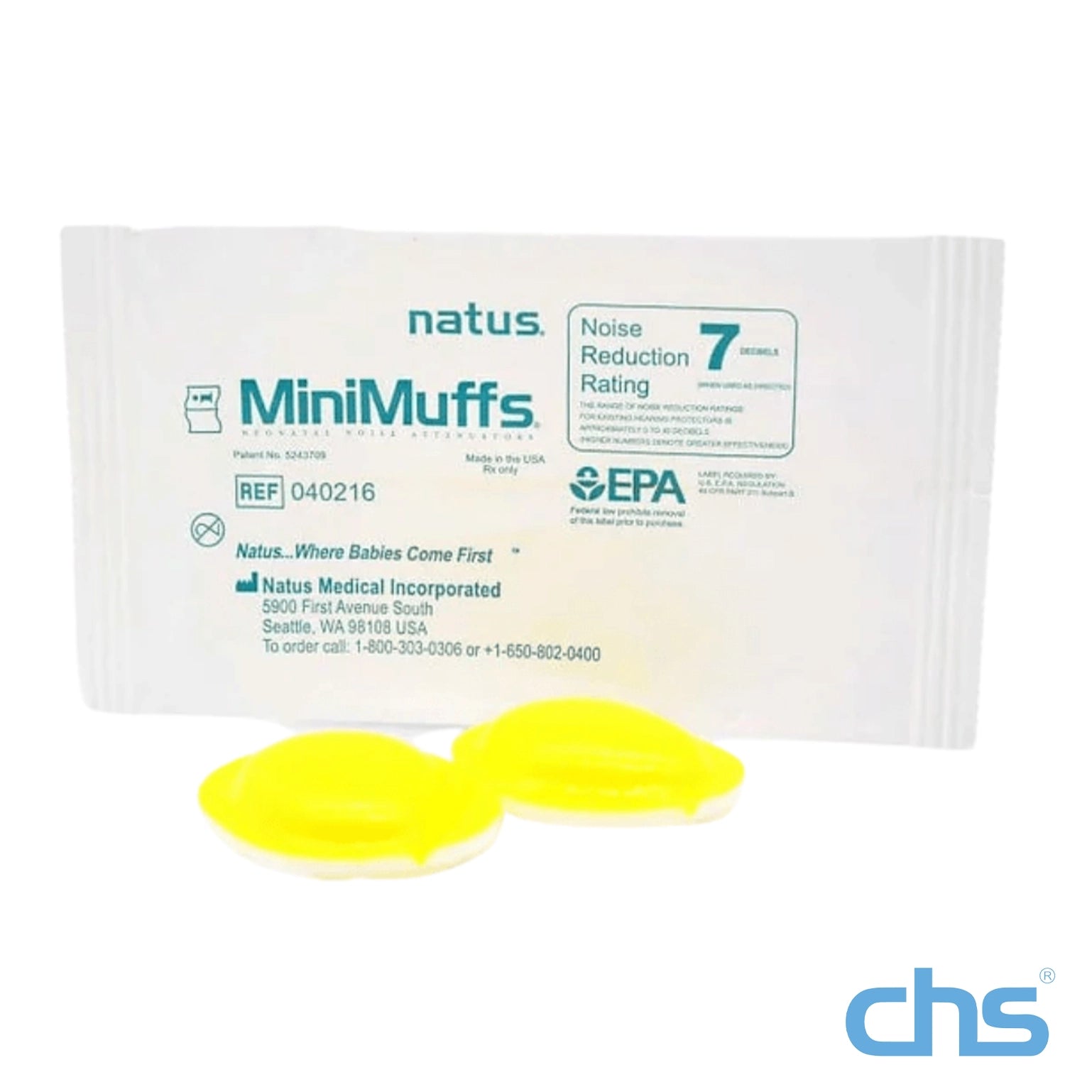 MiniMuffs® Neonatal Noise Attenuators - Pacific Biomedical