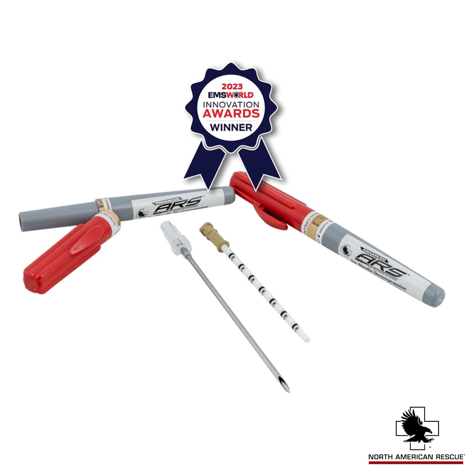 Enhanced ARS For Needle Decompression (10 GAUGE X 3.25 IN.)