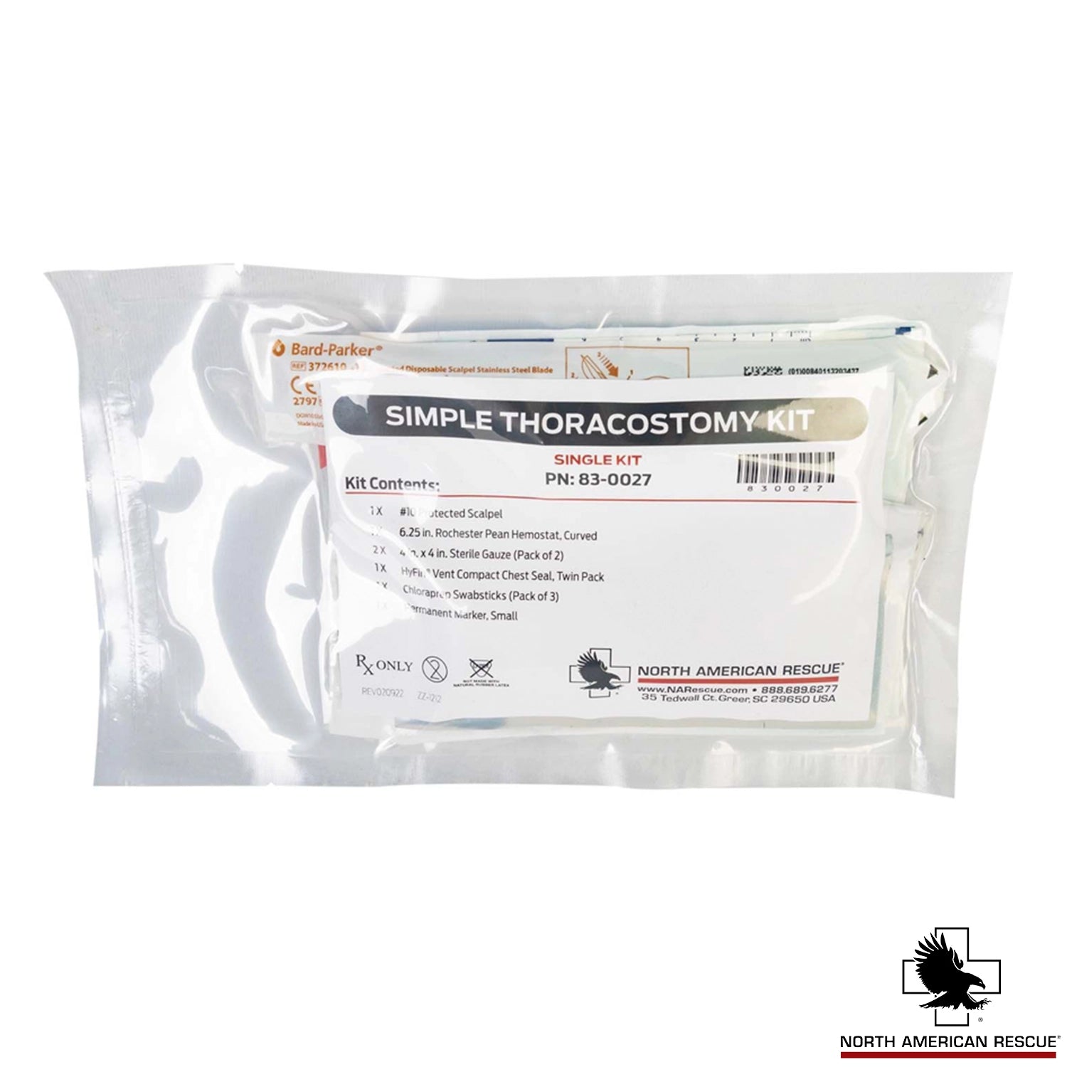 NAR SIMPLE THORACOSTOMY KIT