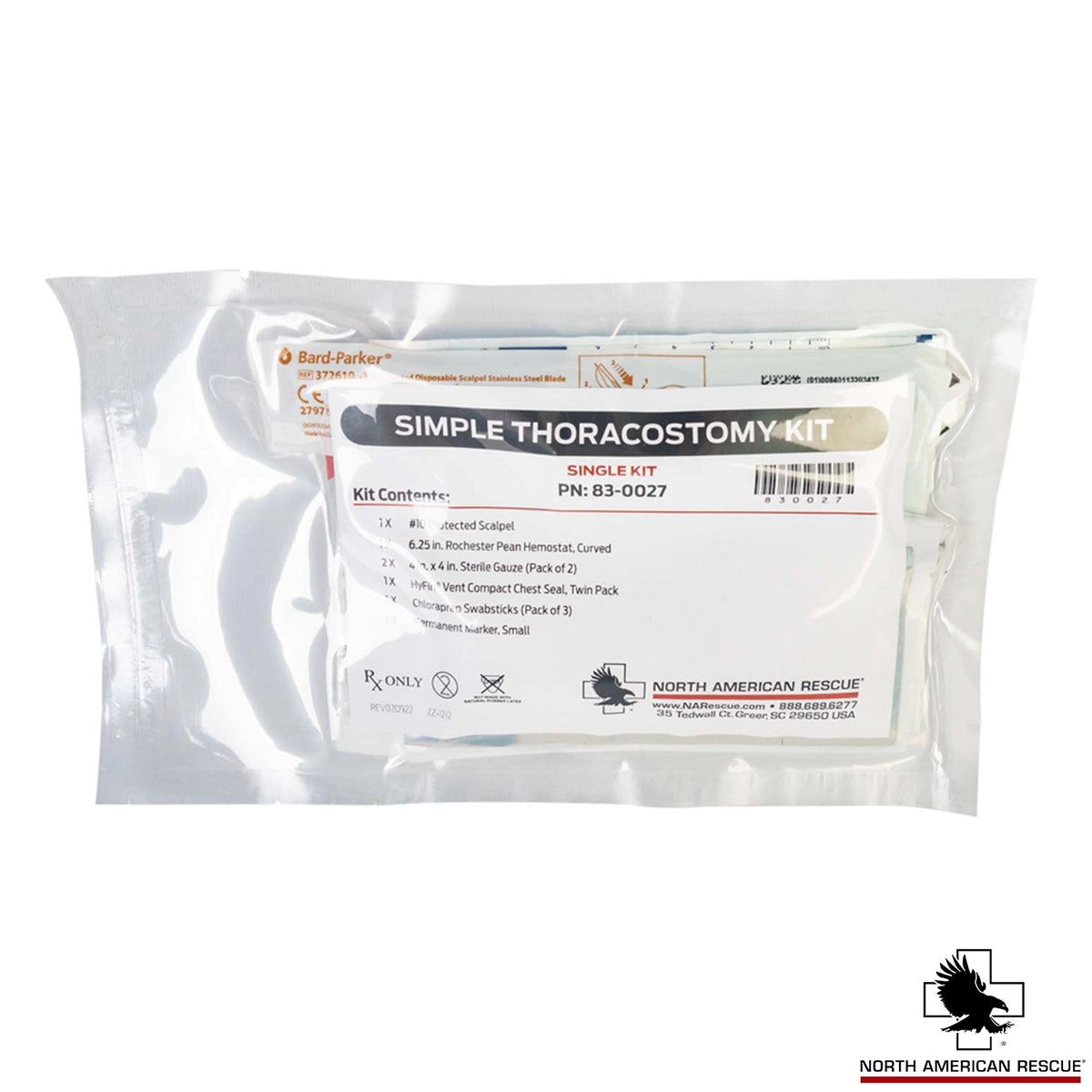 NAR SIMPLE THORACOSTOMY KIT