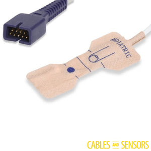 Nellcor OxiMax Compatible SpO2 Sensor, Pedi (MAX-P)
