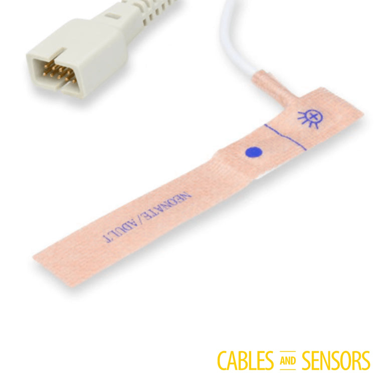 Nellcor OxiMax Compatible Disposable SpO2 Sensor 