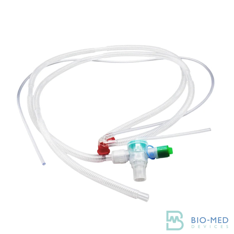 Neonatal Dual Limb Circuit 6 ft Removable Wye: MVP & CV2i+ Built-in PN: BMD-2030N6