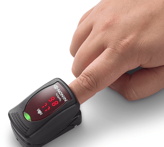 Nonin Finger Pulse Oximiter with 4 year warranty made for Fire and EMS applications.