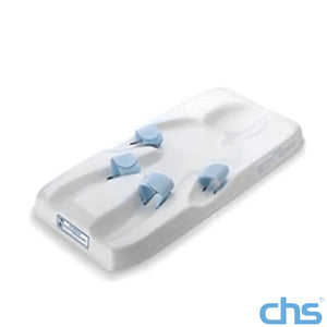 Infant positioned for a circumcision 