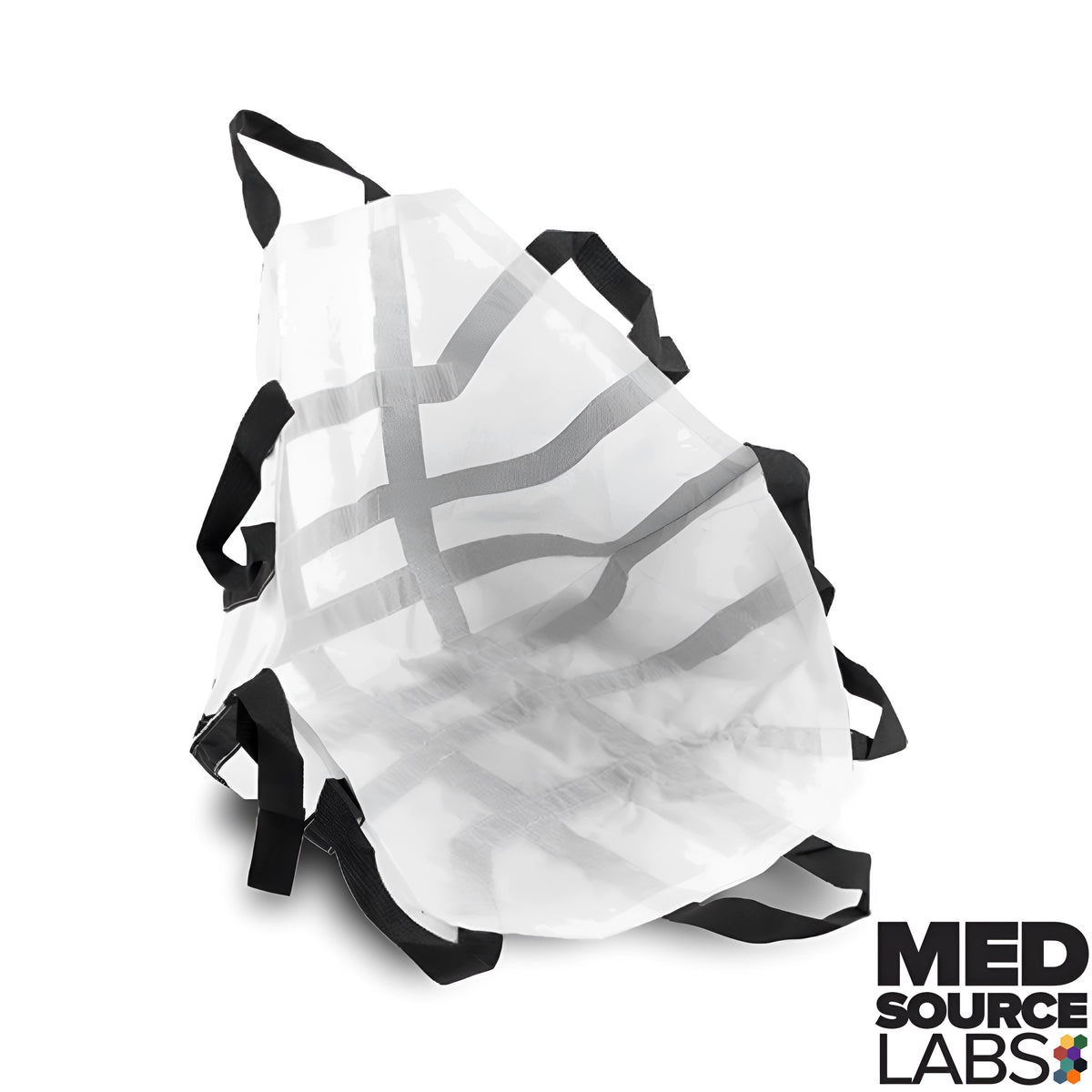 The Patient Mover Rescue Chair is a lightweight and compact chair stretcher used to transport patients through narrow hallways, up and down stairs and from confined spaces. The Rescue Chair is fluid impervious, disposable and easily folds up to be stored in a rescue bag.