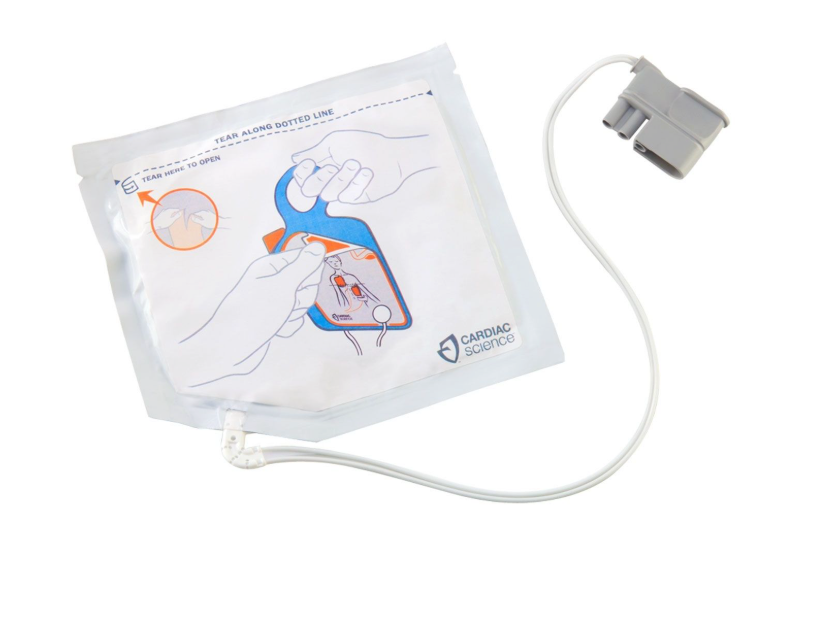 Cardiac Science G5 Pediatric Defibrillation Pads. PN: XELAED003C