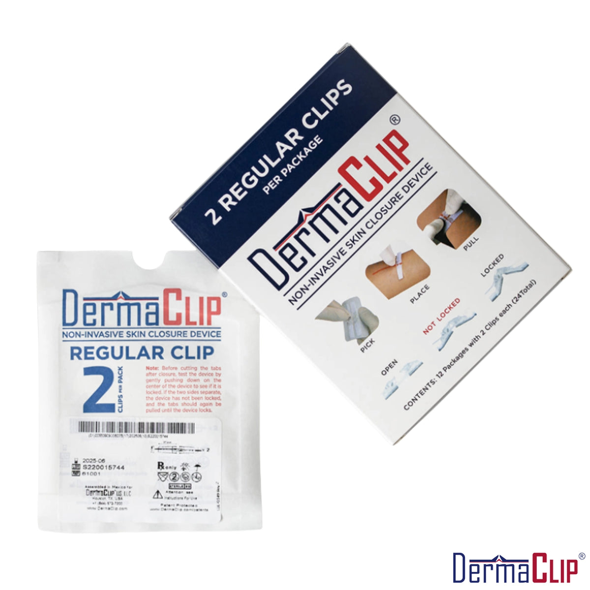 Regular 2-Clip, Pull Close