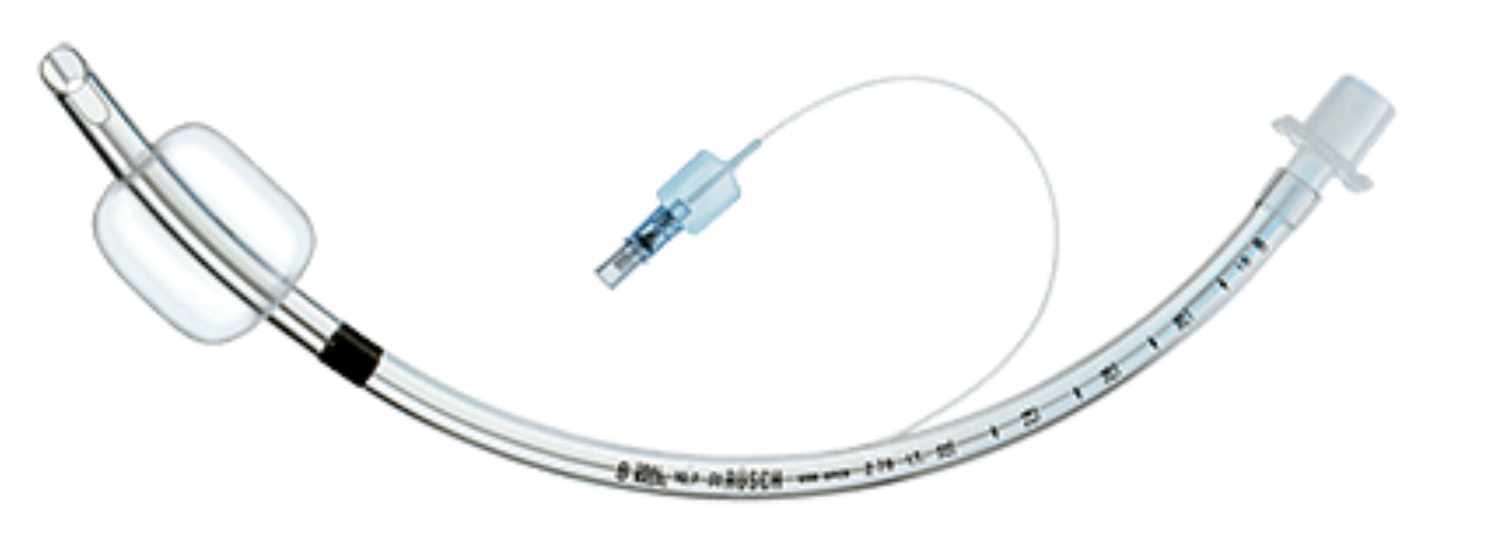 Rusch Safety Clear Plus, Cuffed Endotracheal Tube, Size 7.5