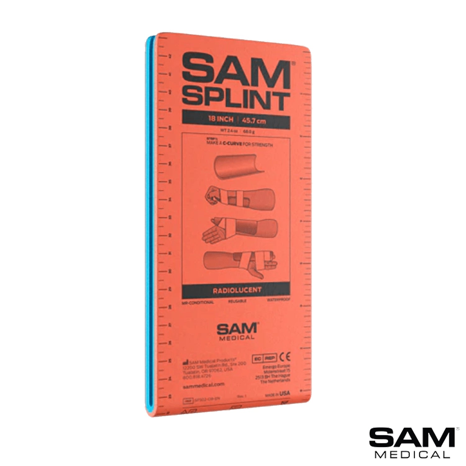 SAM Splint 18 inch, Flat 