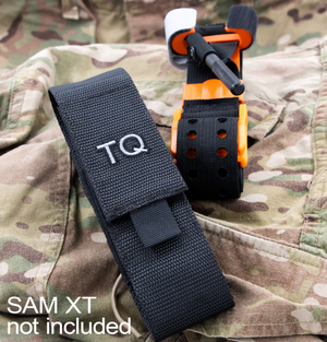 Manufactured from durable, woven fabric, the SAM XT Holster is designed to provide quick and easy access to your tourniquet. PN: XT100-TH-BK