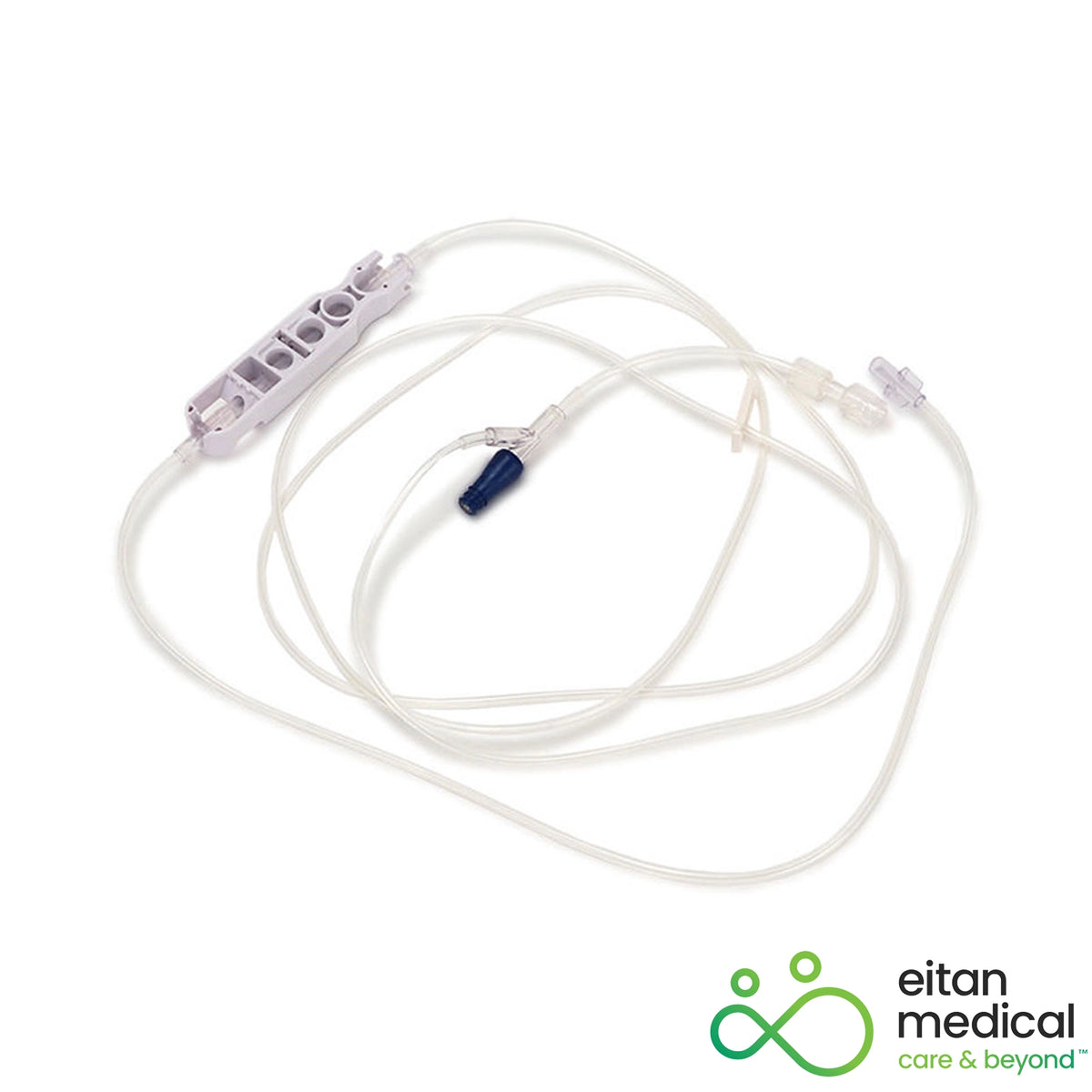 Sapphire AP423-01 Infusion Set - Microbore Infusion Set with Non-Vented Spike and Back Check Valve, 7mL Priming Volume