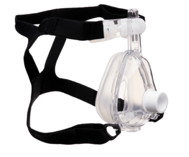 BiTrac ED Full Face Mask and Head Strap - Pacific Biomedical