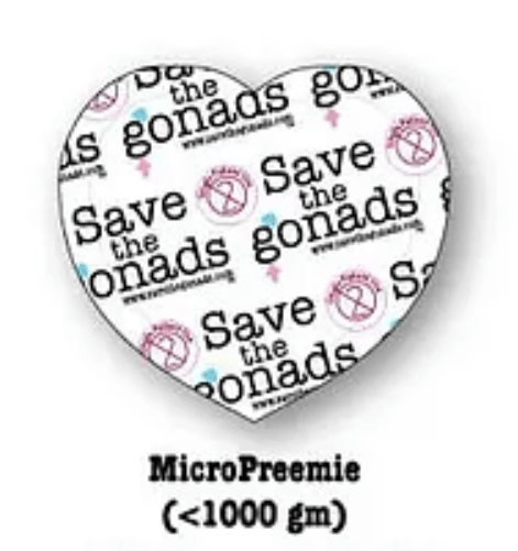 Save the Gonads™ X-ray Shields, Size: Micro-Preemie - Pacific Biomedical