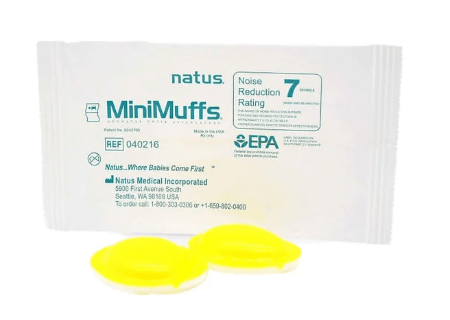 MiniMuffs® Neonatal Noise Attenuators - Pacific Biomedical