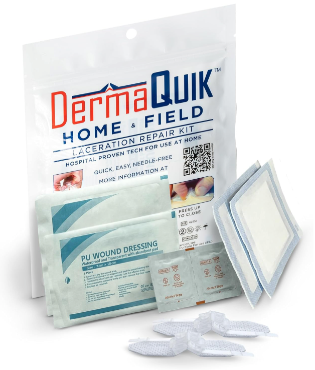 DermaQuik Home &amp; Field Laceration Repair Kit 