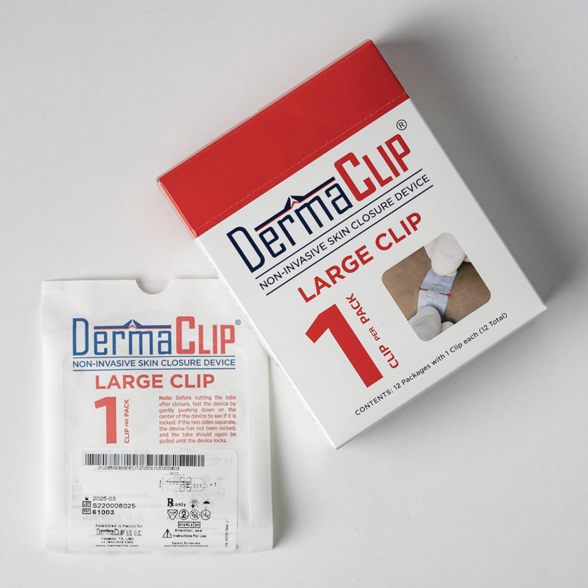 DermaClip Large 1-Clip, Pull Close 