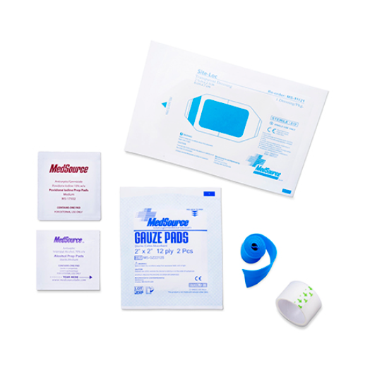 IV Start Kit with IV Site-Lock Dressing 