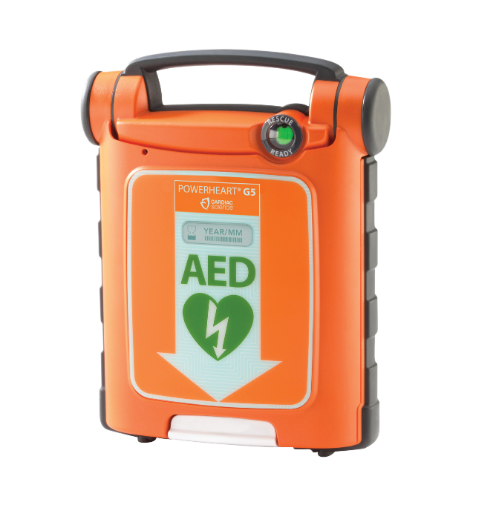 Powerheart G5 Fully Automatic AED with ICPR, and  Dual Language