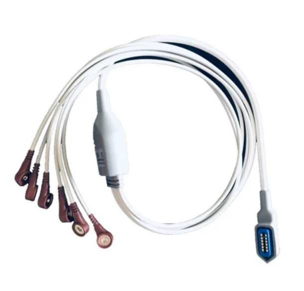 Zoll Compatible 6 Lead ECG Cable