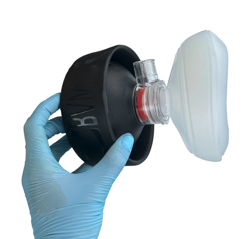 Tactical Pocket BVM - Black Compact Resuscitator