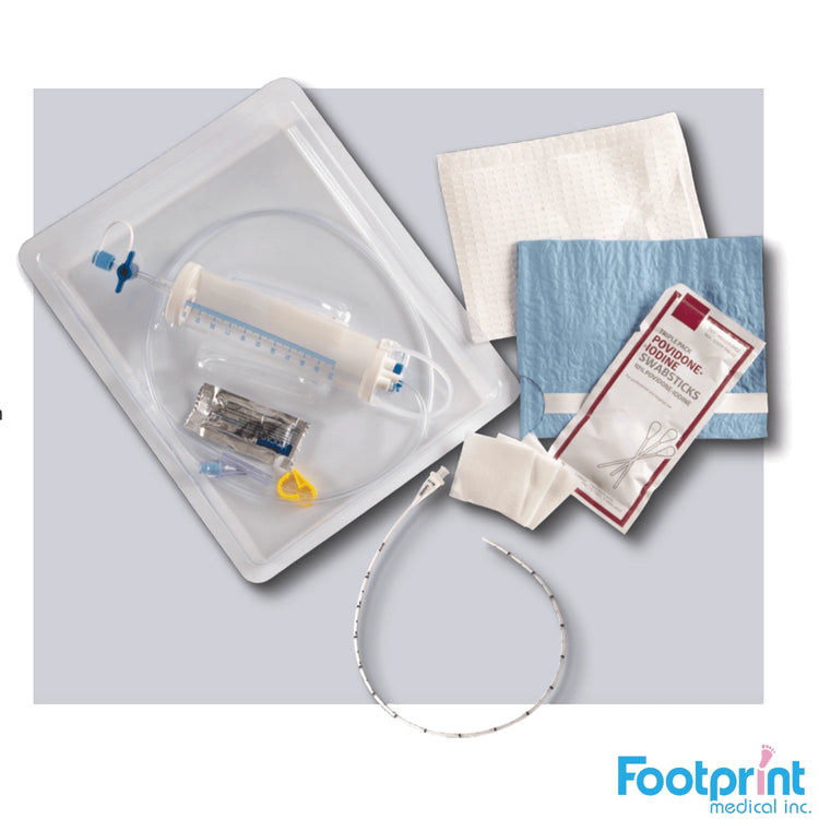 8.0 Fr Silicone Urinary Drainage Kit w/Catheter 