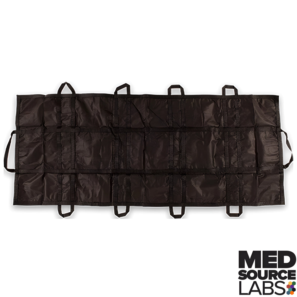 The MedSource Fast Stretcher assists in the transport of the sick and injured in difficult circumstances. Light and strong, the small size makes it easy to store. Ten handholds allow for several people to assist in moving larger patients.
