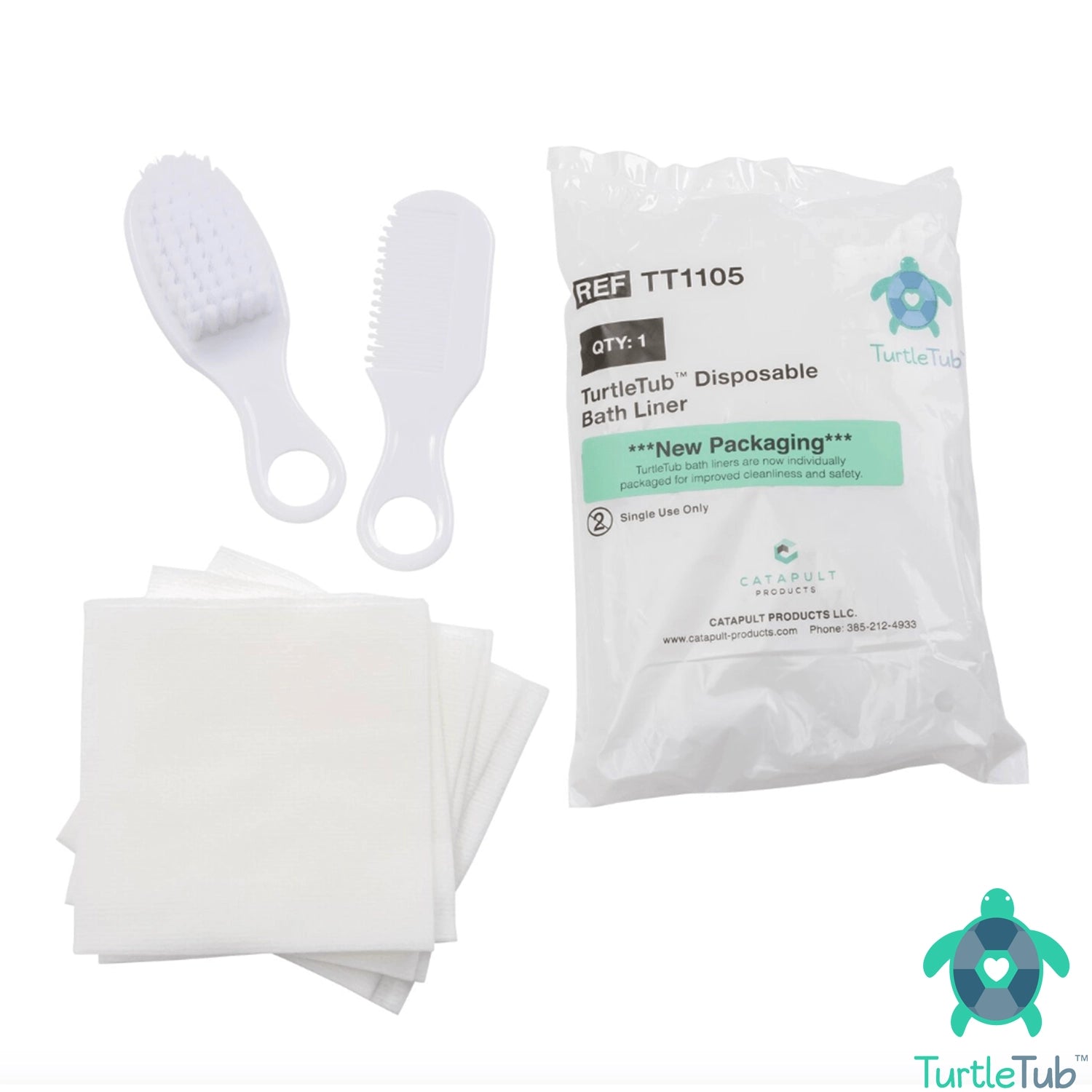 Turtle Tub Mother-Baby Unit Basic Bath Accessory Pack - Pacific Biomedical