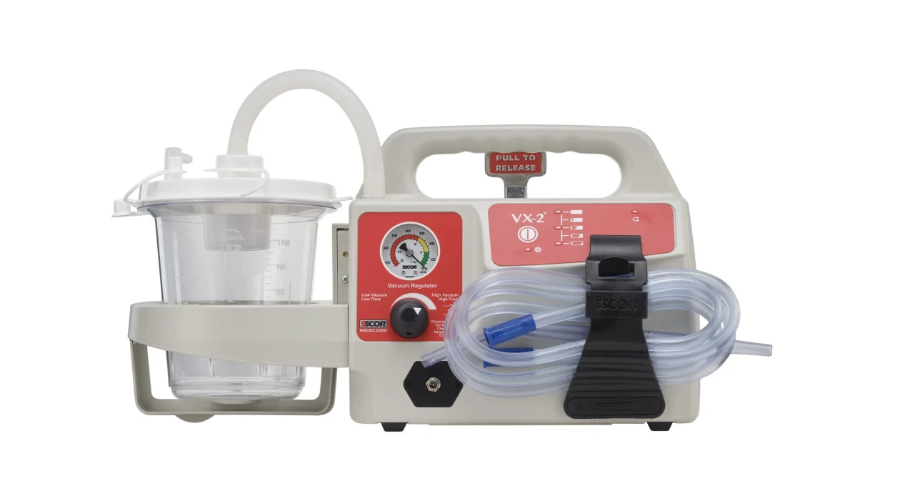 Portable Suction Device made for Fire departments and EMS.