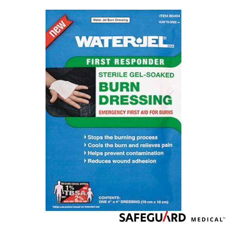 WaterJel 4" x 4" Burn Dressing 