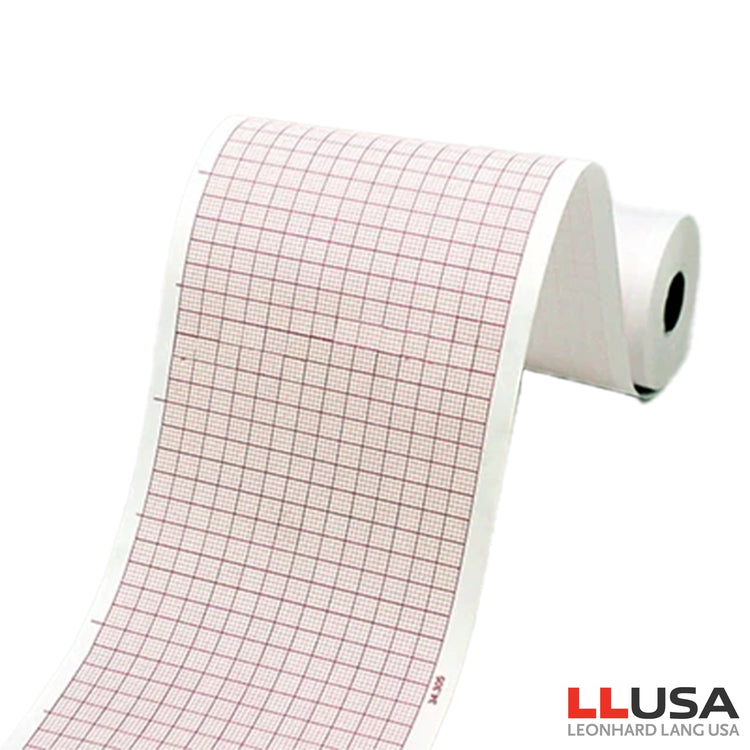 Zoll X Series - Red Grid EKG Paper, 5-pk 