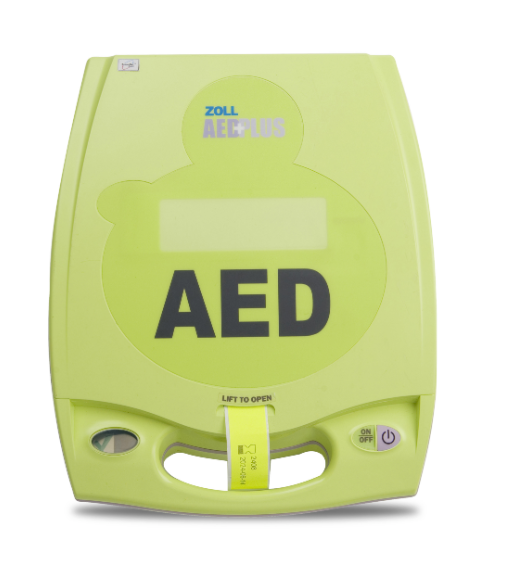 Zoll AED Plus Semi-Automatic with CPR D Pads, 10 CR123 Batteries and C
