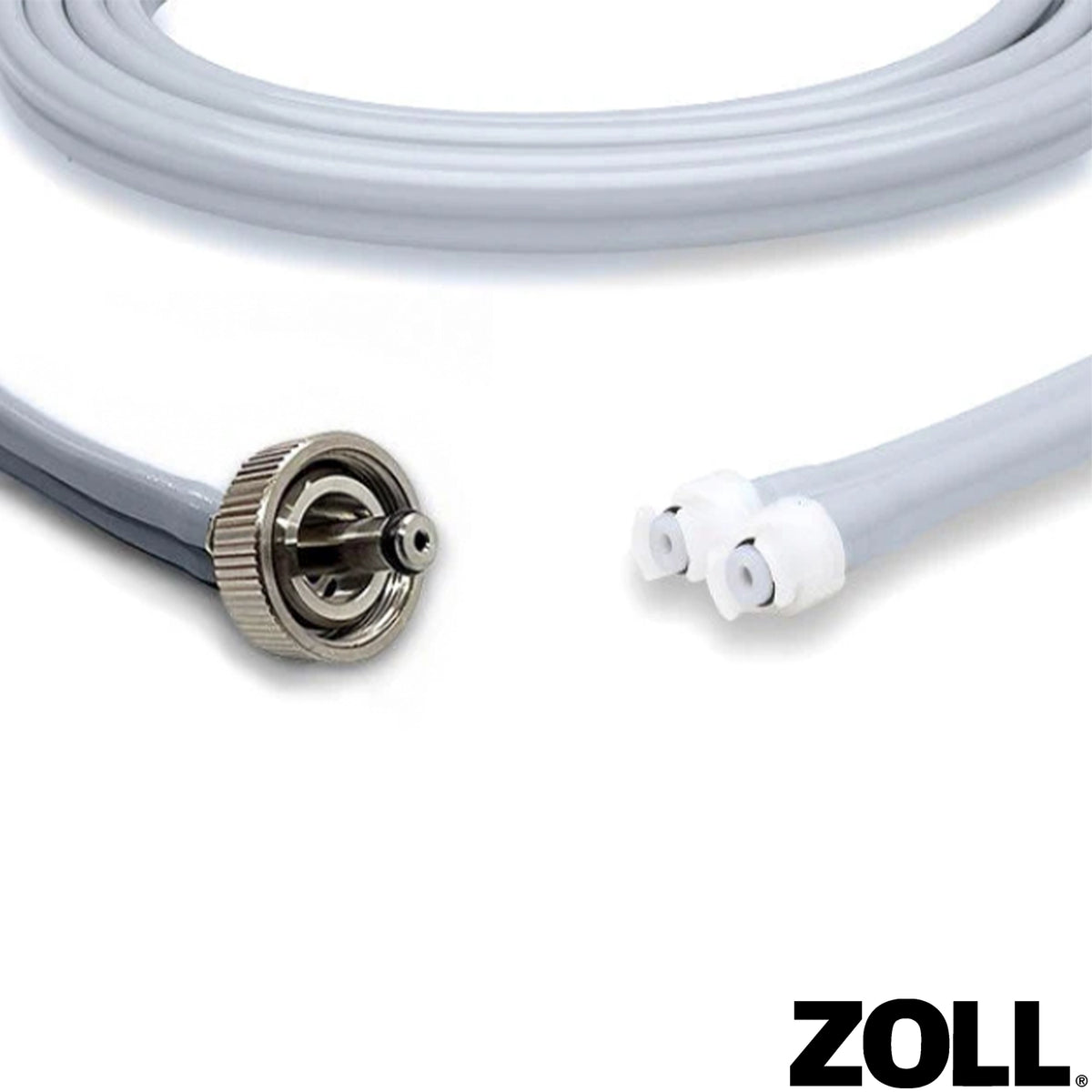 Zoll Compatible NIBP Hose Adult/Pediatric Dual Tube Hose 10 ft