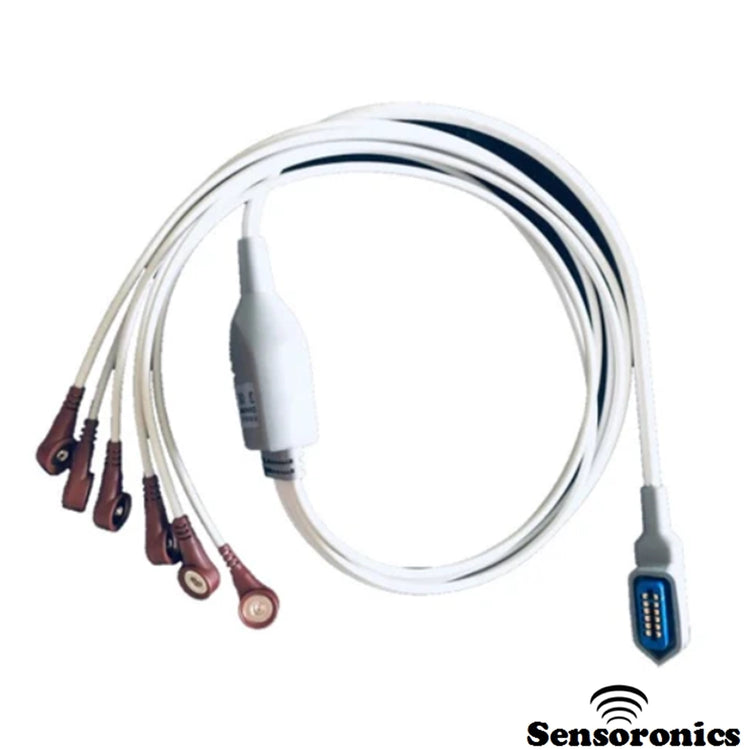 Zoll Compatible 6 Lead ECG Cable 