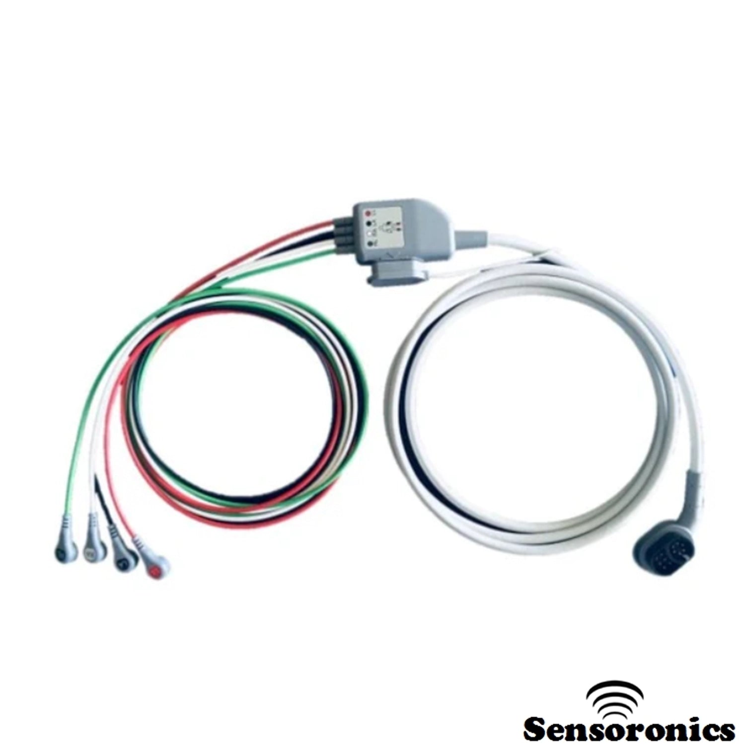 Zoll Compatible 4 Lead ECG Trunk Cable