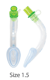 Air-Qsp3 Intubating Laryngeal Airway, (Self-Pressurizing) Lt Green Size 1.5 - Pacific Biomedical