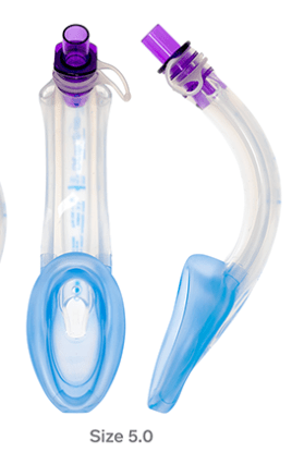 Air-Qsp3G Intubating Laryngeal Airway, Self Pressurizing with Gastric Access, Size 5.0, 10/Box - Pacific Biomedical