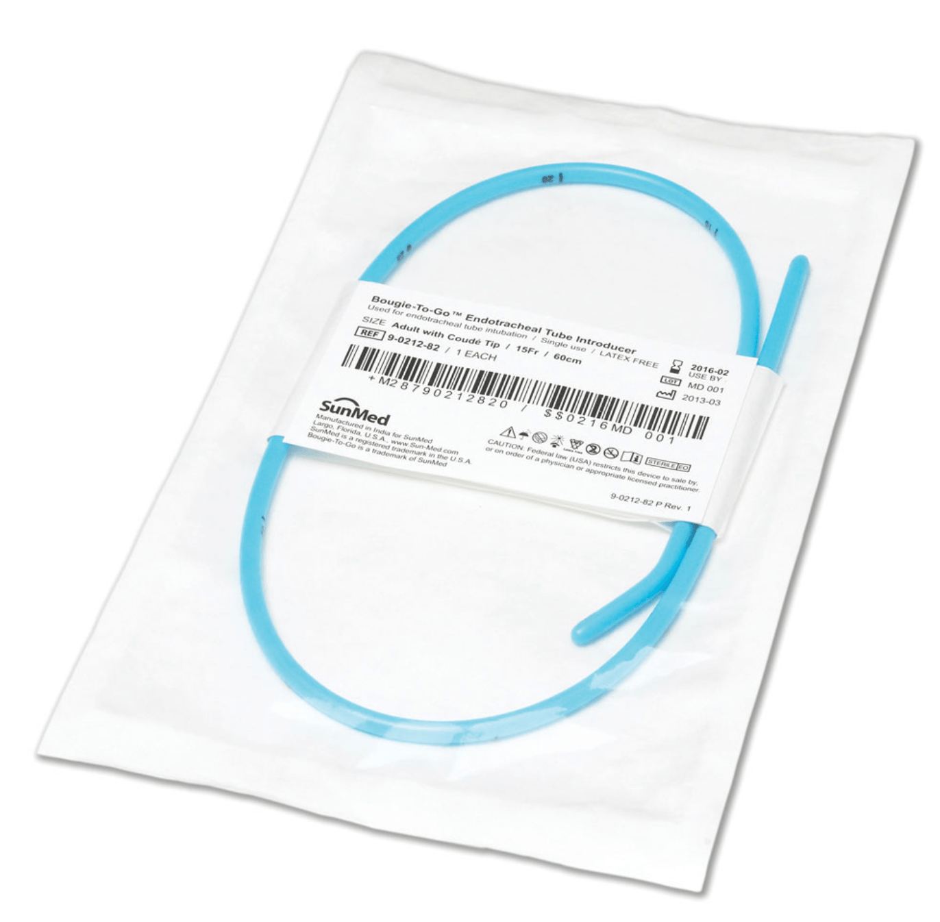 Bougie-To-Go- Adult Endotracheal Tube Introducer, 10 Fr - Pacific Biomedical