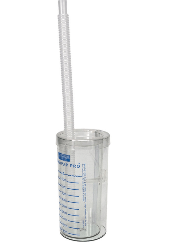 WaterPAP Setup: Canister, Corrugated Tube w/Diffuser - Pacific Biomedical