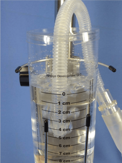 WaterPAP Starter Kit, includes: Four WaterPAP Setups, One Pole Clamp, One Bracket with Tube Guide - Pacific Biomedical