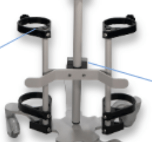 Dual Cylinder Bracket - Pacific Biomedical