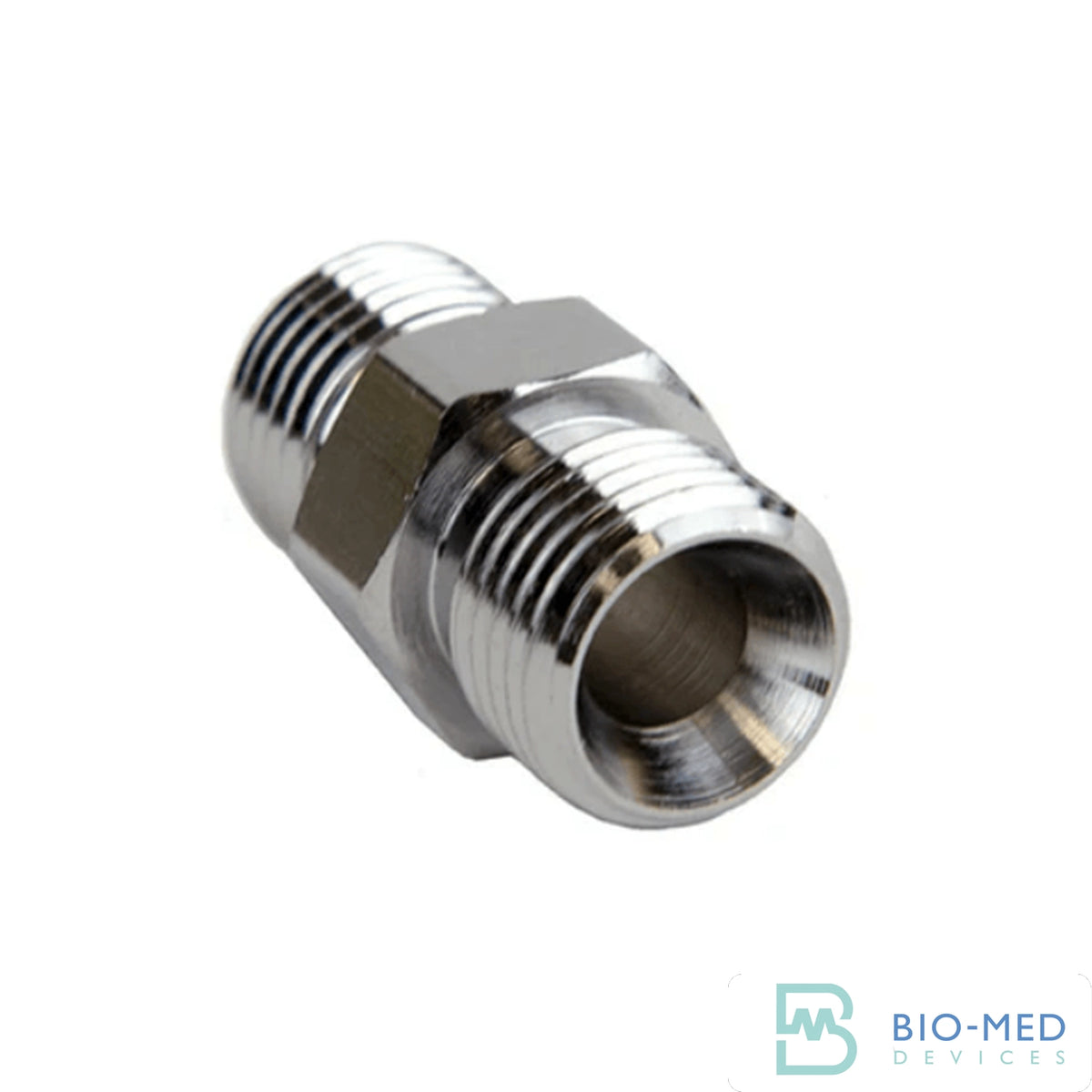 Coupler Oxygen Male/Male O2 DISS - Pacific Biomedical